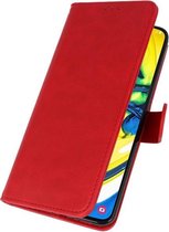 Wicked Narwal | bookstyle / book case/ wallet case Wallet Cases Hoesje voor Samsung Samsung galaxy a8 20150 / A90 Rood