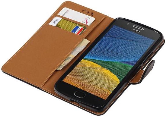 Mobiwear Custodia In Pelle Originale Per Motorola Moto G8 Power – Fatta A Mano In Polonia