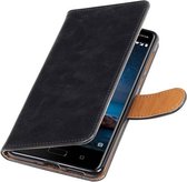 Wicked Narwal | Premium TPU PU Leder bookstyle / book case/ wallet case voor Nokia 8 Zwart