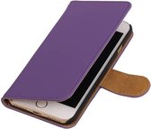 Wicked Narwal | bookstyle / book case/ wallet case Hoes voor iPhone 7/8 Paars