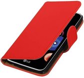 Wicked Narwal | bookstyle / book case/ wallet case Hoes voor LG K4 Rood