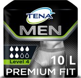 Tena Men Premium Fit Large incontinentie broekjes - 10 Stuks