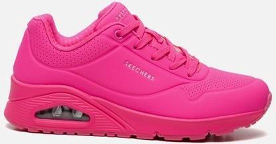 Neon Roze Suède-Look Plateau Pumps - Uwantisell.nl