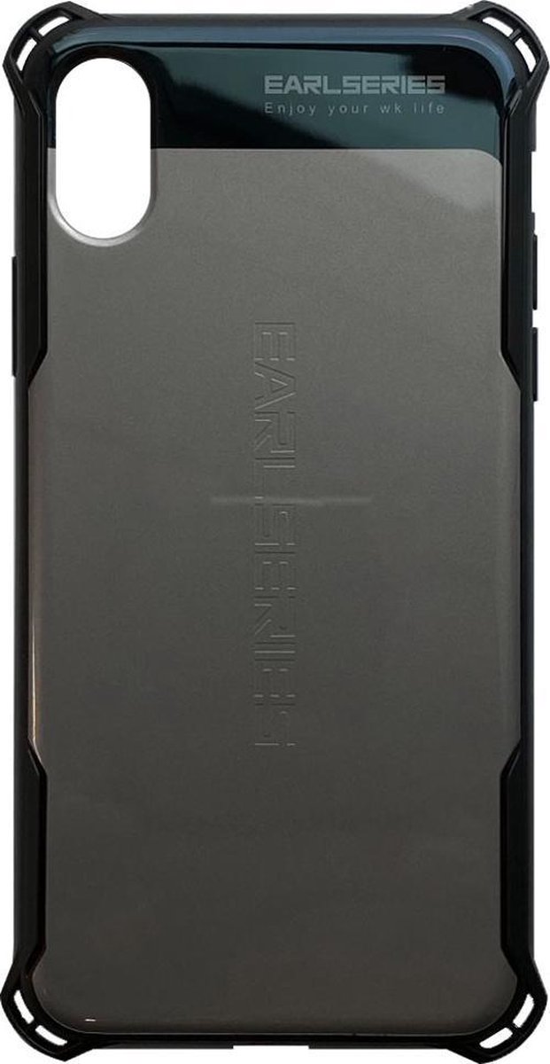 WK Design - Earl Series - Hardcase hoesje - voor iPhone X / XS - Zilver