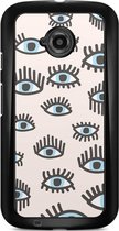 Motorola Moto E 2015 hoesje - Eyes on you