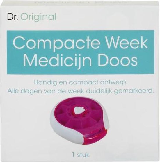 Paard fles Gluren Dr. Original Compacte Week Medicijn Doos (Reis variant) | bol.com