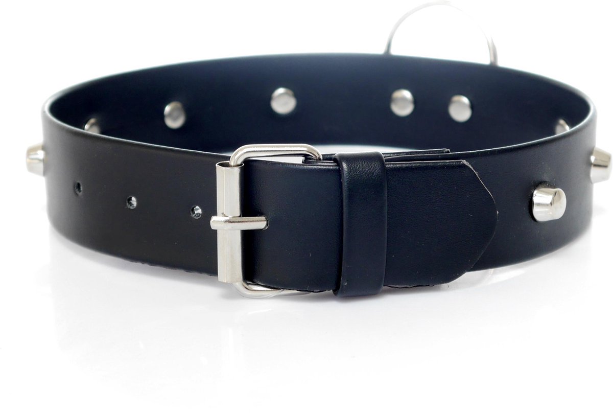 Goedkoopste Collar - Halsband - met studs - 3 cm- Fetish