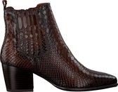 Omoda Kira Enkellaarsjes - Enkelboots - Dames - Bruin - Maat 37