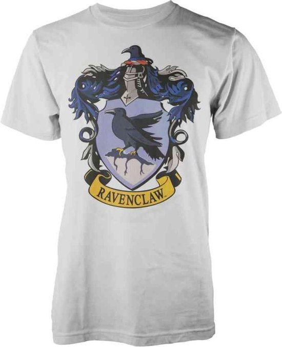 Maglietta Uomo Harry Potter Con Stemma Corvonero – Blu, Ufficiale, Morbida E Comoda