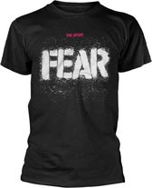 Fear Heren Tshirt -XL- The Shirt Zwart