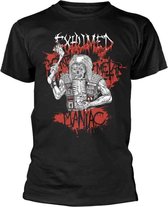 Exhumed Heren Tshirt -L- Gore Metal Maniac Zwart
