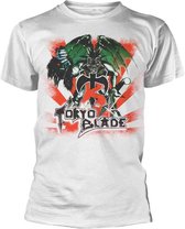 Tokyo Blade Heren Tshirt -L- Tokyo Blade Wit