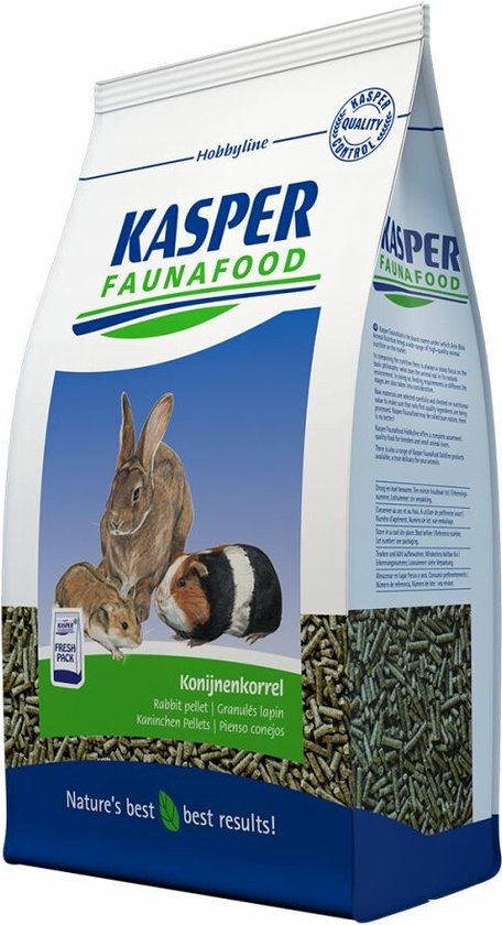 Kasper Faunafood Konijnenkorrel - Knaagdierenvoer - 4 kg | bol.com