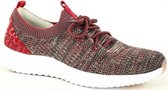 Gabor rollingsoft sensitive 26.980.18 - dames wandelsneaker - rood - maat 41 (EU) 7.5 (UK)