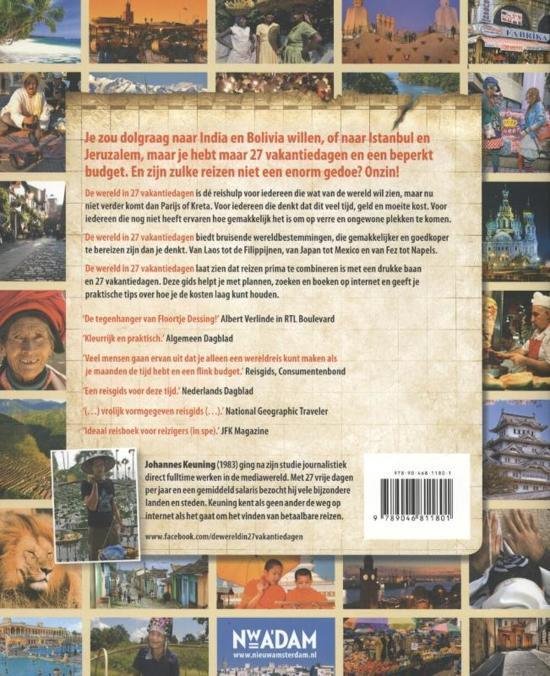 De wereld in 27 vakantiedagen