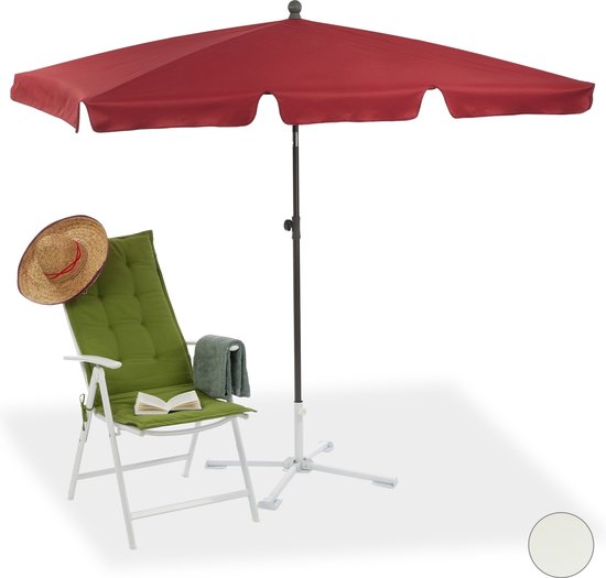 parasol - 200 x cm - strandparasol - stokparasol balkon of... bol.com