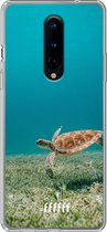 OnePlus 8 Pro Hoesje Transparant TPU Case - Turtle #ffffff