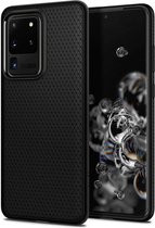 Hoesje Samsung Galaxy S20 Ultra - Spigen Liquid Air Case - Zwart