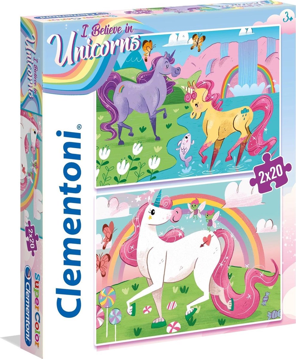 Clementoni Licorne - Puzzle 104 pièces - Licorne - Puzzle 104 pièces - Fille  - A partir de 6 ans - Comparer avec