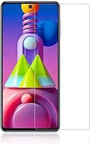 Screenprotector Glas - Tempered Glass Screen Protector Geschikt voor: Samsung Galaxy M51 - 2x