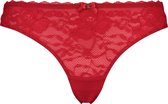 Hunkemöller Dames Lingerie String Maya  - Rood - maat XS