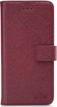 Samsung Galaxy A40 Hoesje - My Style - Flex Wallet Serie - Kunstlederen Bookcase - Bordeaux - Hoesje Geschikt Voor Samsung Galaxy A40