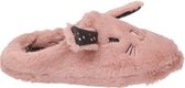 Super Cracks Home Rabbit Dames Pantoffels - Old Pink - Maat 38