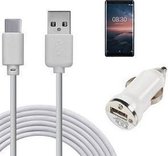 Autolader USB C Nokia 8 Sirocco