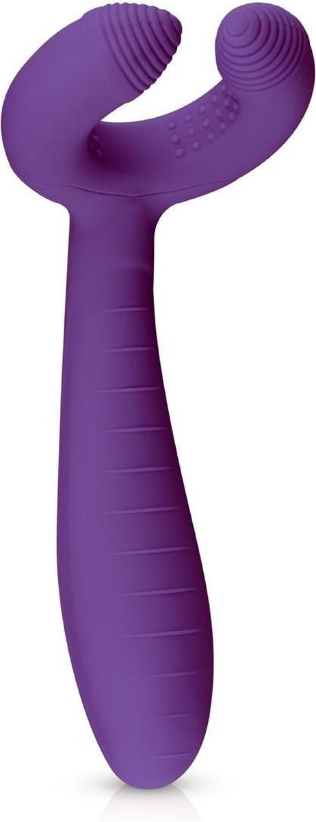 Goedkoopste EasyToys - Scream Your Own Name - Koppel Vibrator - U Type Vibrator voor Koppels - Oplaadbare en Multifunctionele Vibrator - Vibrator - Vibrators voor Vrouwen en Mannen - Sex Toys voor Vrouwen - G-Spot Vibrator - Paars