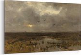 Schilderij - Het moeras — 100x70 cm
