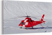 Schilderij - Reddingshelikopter — 100x70 cm