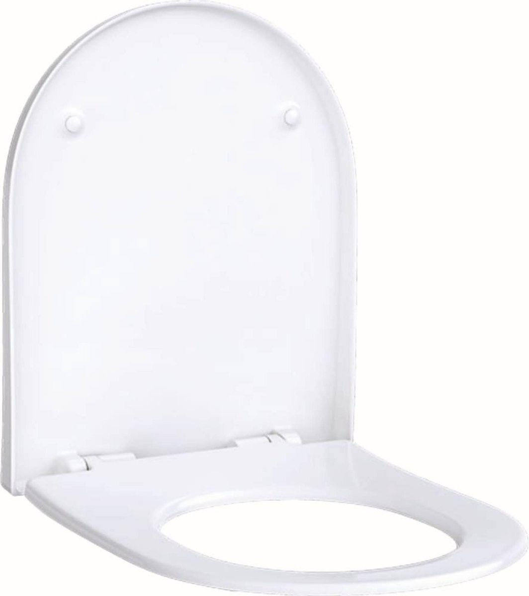 Abattant WC Tallone Blanc, Duroplast, fixation e…