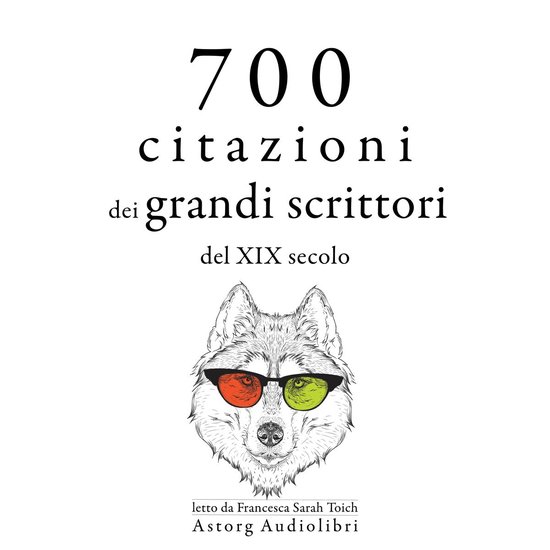 700 citazioni dei grandi scrittori del XIX secolo - cover