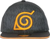 Naruto Shippuden Badge Snapback Cap Pet - Officiële Merchandise