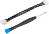 MMOBIEL Voedingskabel Stroom kabel 4 – pins voor PlayStation 4 PS4 ADP-240CR Inclusief Torx T8H Schroevendraaier
