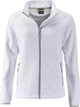 James and Nicholson Dames/dames Promo Softshell Jacket (Wit/Wit)