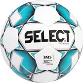 Select Voetbal Royale wit blauw zwart maat 4