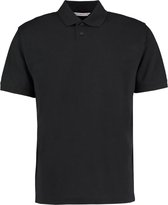 Kustom Kit Heren Regular Fit Personeel Pique Polo Shirt (Zwart)