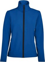 SOLS Dames/dames Race Full Zip Water Repellent Softshell Jacket (Koningsblauw)