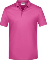 James And Nicholson Heren Basis Polo Shirt (Roze)