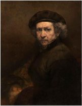 Diamond Painting 30 x 20 cm -Rembrandt - zshrb18 - vierkante steentjes pakket volledig - volwassenen - hobby creatief