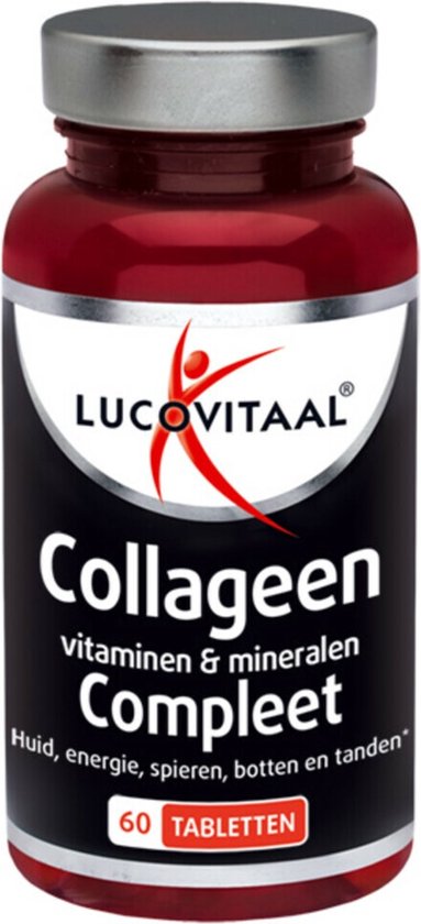maag Aanvankelijk baas Lucovitaal Collageen Super Compleet Voedingssupplement - 60 tabletten |  bol.com