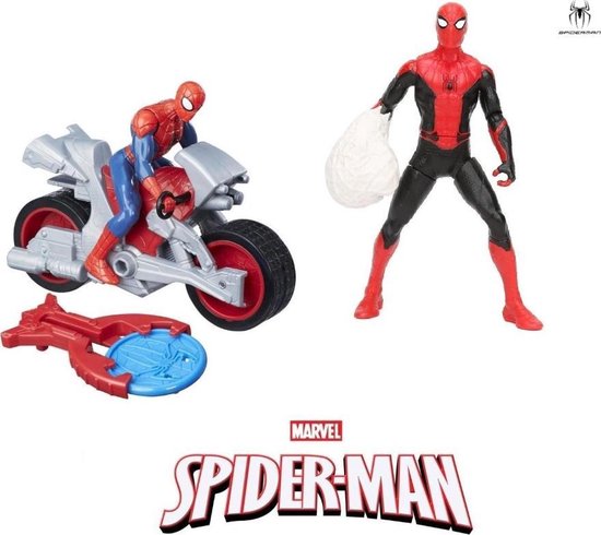 Spiderman - Set - Blast N' Go - Motor - Web Punch - Spider-Man - Marvel -  Van Hasbro | bol.com