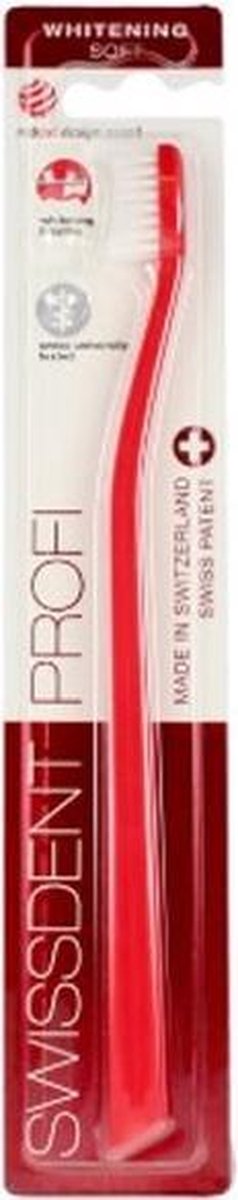 Swissdent Profi Whitening Classic Toothbrush Red