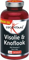 Bol.com Lucovitaal - Visolie en Knoflook - 480 capsules - Visolie - Voedingssupplementen aanbieding
