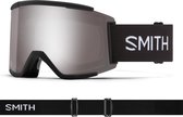 Smith Squad XL goggle black / chromapop sun platinum mirror (met extra lens)