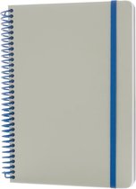 Xd Collection Notitieboek Deluxe 21 X 15 Cm Karton Grijs/blauw