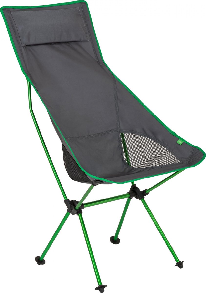 Highlander Vouwstoel 103 X 89 Cm Aluminium/polyester Groen/grijs