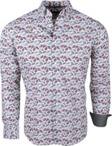 Jan Paulsen - Heren Design Overhemd - Regular Fit - Beige