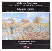 Beethoven: Spring Sonata;  Brahms: Violin Sonatas 1 & 3